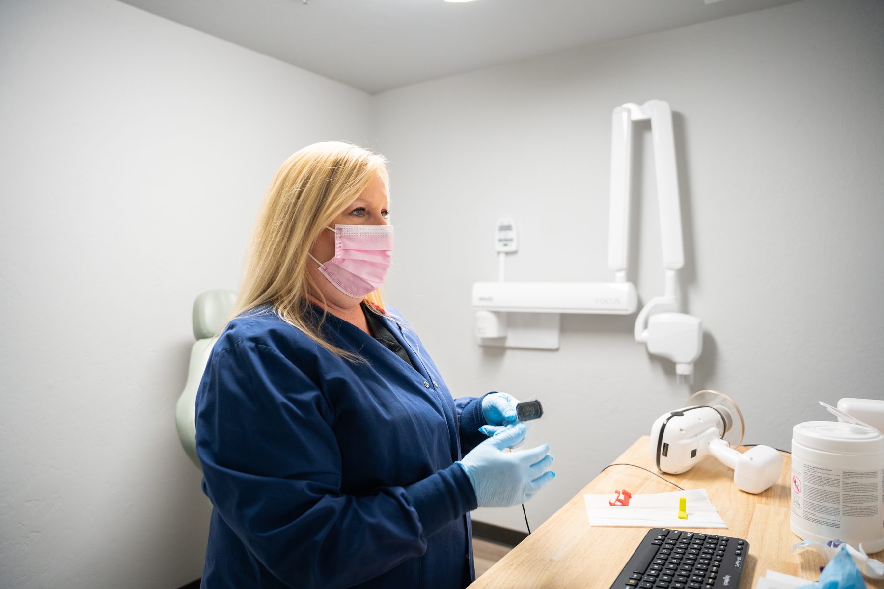 Pediatric dental care at our office